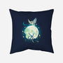 Owl Magic Moon-None-Removable Cover-Throw Pillow-Vallina84