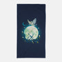 Owl Magic Moon-None-Beach-Towel-Vallina84