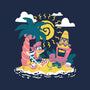 Chillin Island-Womens-Fitted-Tee-estudiofitas