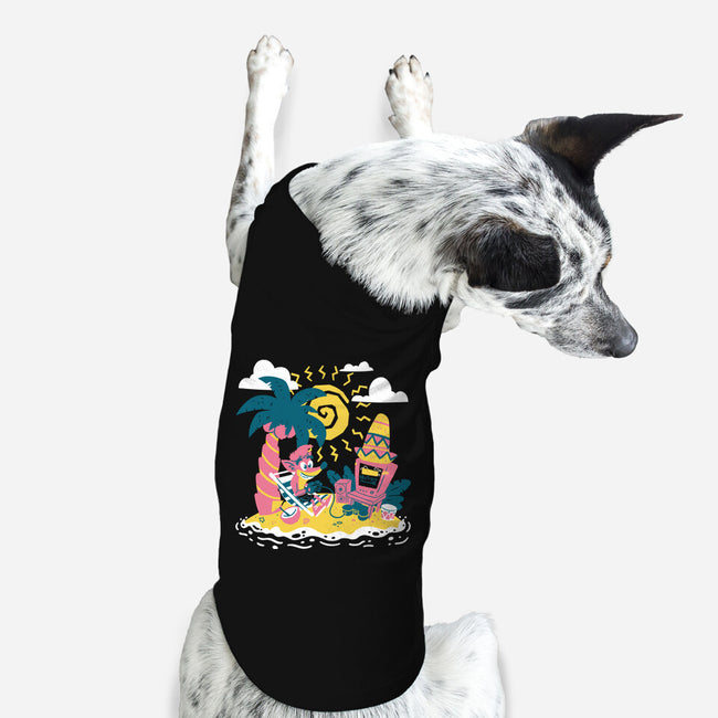 Chillin Island-Dog-Basic-Pet Tank-estudiofitas