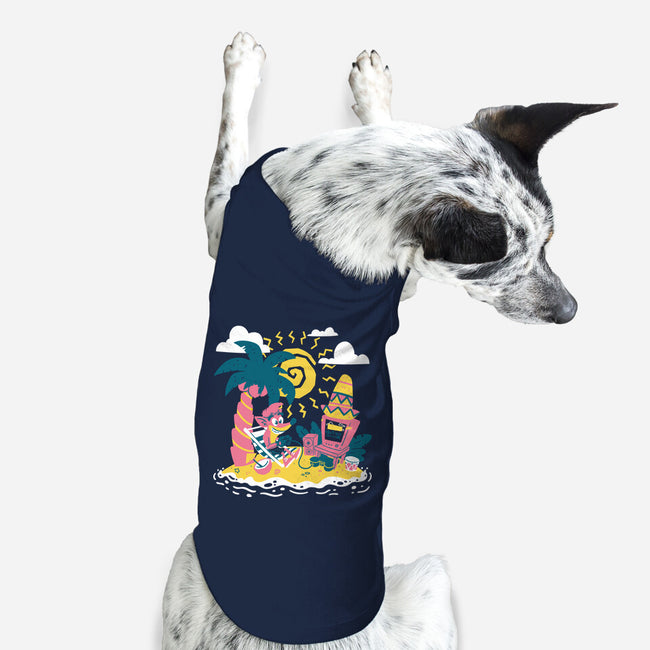 Chillin Island-Dog-Basic-Pet Tank-estudiofitas