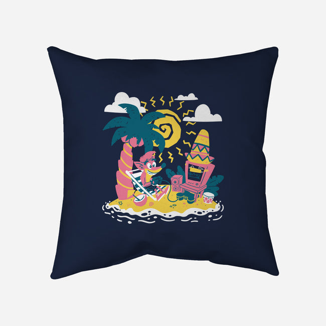 Chillin Island-None-Removable Cover-Throw Pillow-estudiofitas