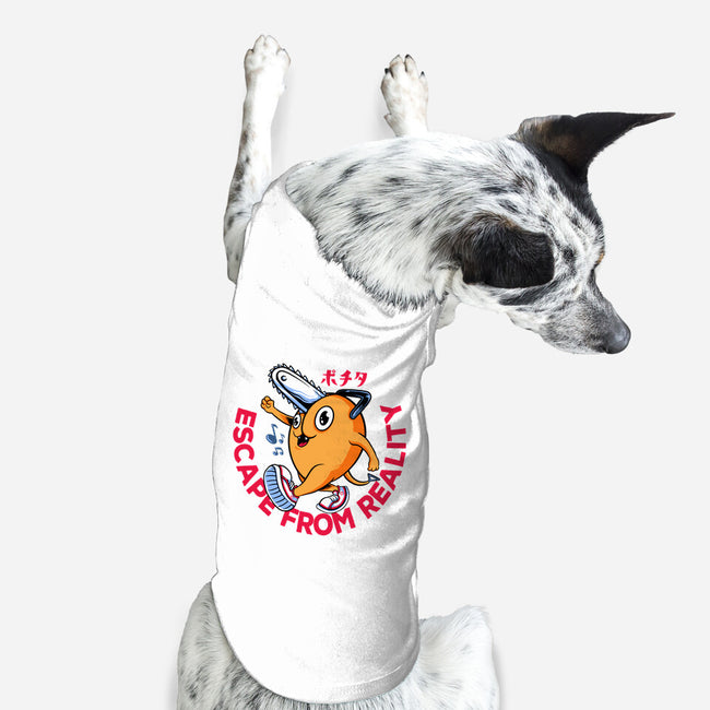 Free Pochita-Dog-Basic-Pet Tank-spoilerinc
