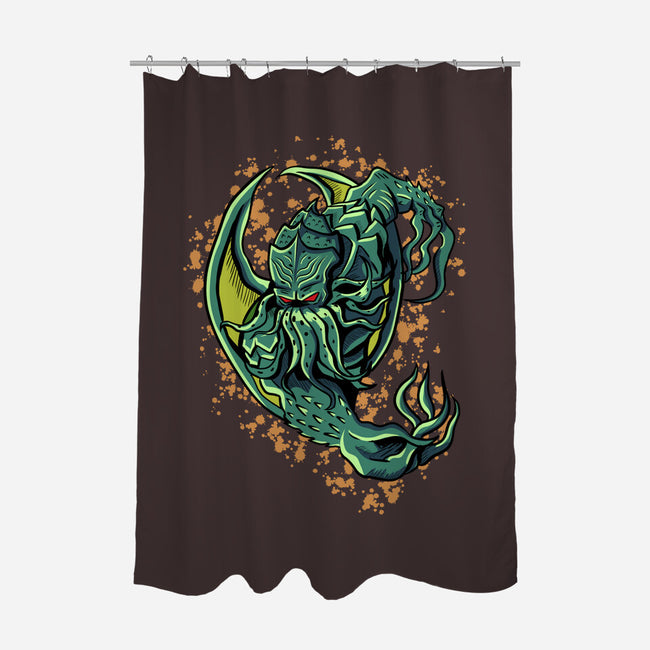 The Ancient God-None-Polyester-Shower Curtain-nickzzarto