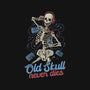 Old Skull Never Dies-Womens-Basic-Tee-eduely
