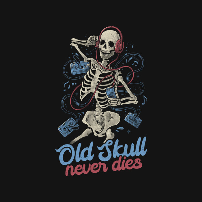 Old Skull Never Dies-None-Zippered-Laptop Sleeve-eduely