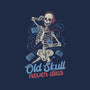 Old Skull Never Dies-Womens-Basic-Tee-eduely
