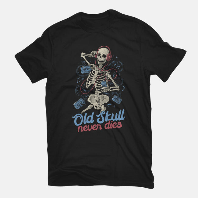 Old Skull Never Dies-Youth-Basic-Tee-eduely