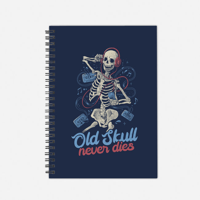 Old Skull Never Dies-None-Dot Grid-Notebook-eduely