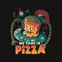 We Came In Pizza-Unisex-Basic-Tee-eduely