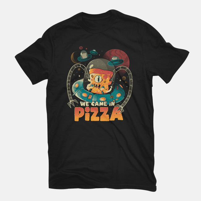 We Came In Pizza-Youth-Basic-Tee-eduely
