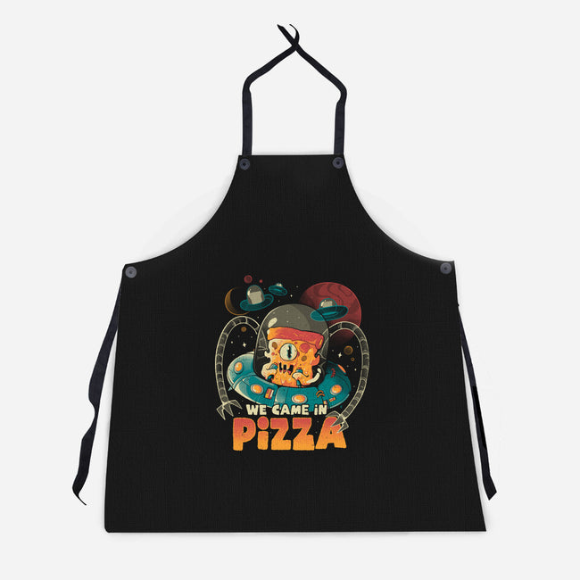 We Came In Pizza-Unisex-Kitchen-Apron-eduely