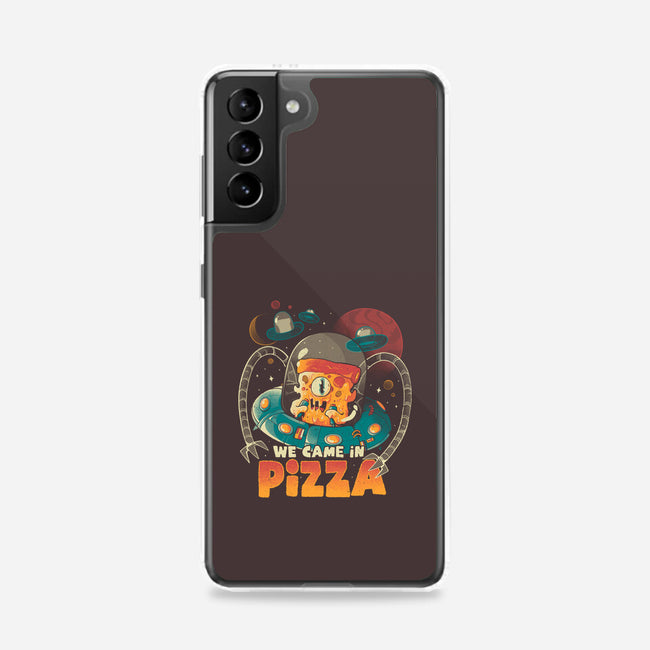 We Came In Pizza-Samsung-Snap-Phone Case-eduely