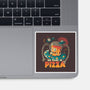 We Came In Pizza-None-Glossy-Sticker-eduely