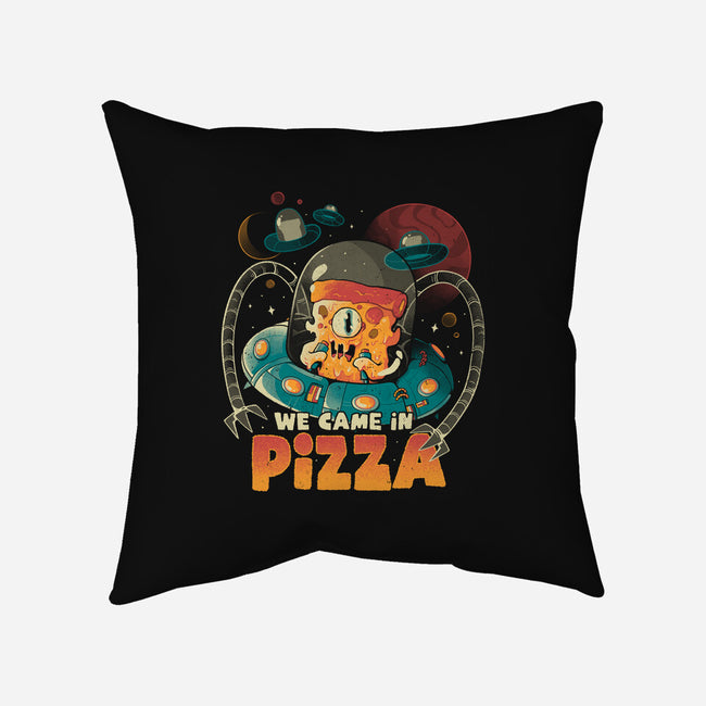 We Came In Pizza-None-Removable Cover w Insert-Throw Pillow-eduely
