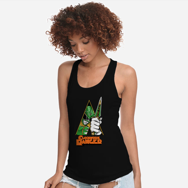 A Clockwork Ranger-Womens-Racerback-Tank-joerawks