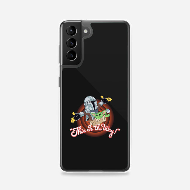 This Is The Way Folks-Samsung-Snap-Phone Case-yellovvjumpsuit