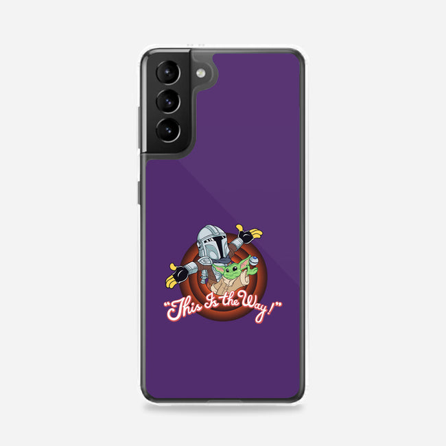 This Is The Way Folks-Samsung-Snap-Phone Case-yellovvjumpsuit