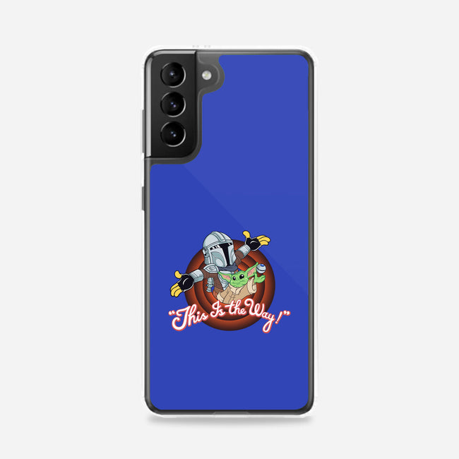 This Is The Way Folks-Samsung-Snap-Phone Case-yellovvjumpsuit