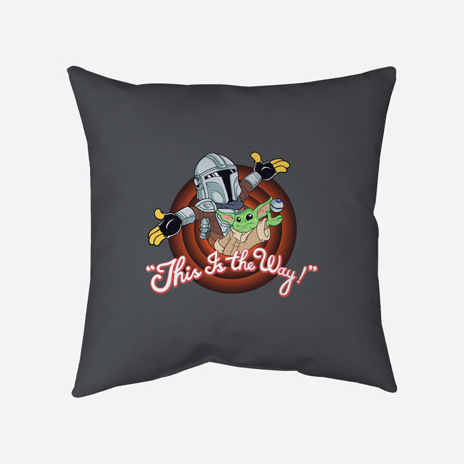 This Is The Way Folks-None-Removable Cover-Throw Pillow-yellovvjumpsuit