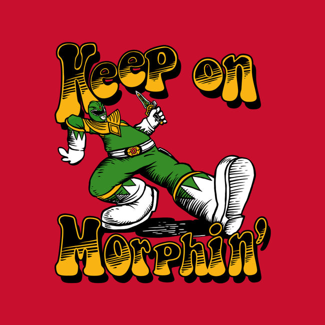 Keep On Morphin-Cat-Basic-Pet Tank-joerawks
