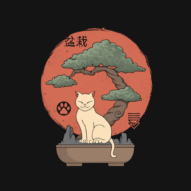Bonsai Cat-None-Drawstring-Bag-vp021