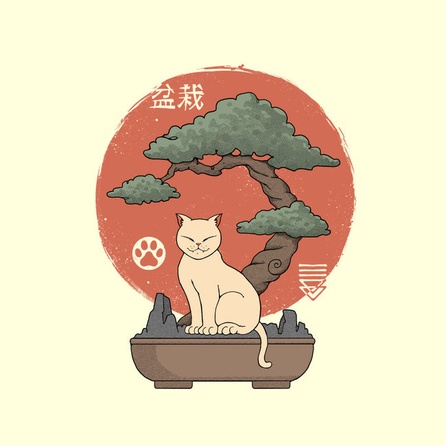 Bonsai Cat-None-Removable Cover w Insert-Throw Pillow-vp021