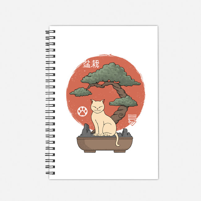 Bonsai Cat-None-Dot Grid-Notebook-vp021