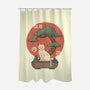 Bonsai Cat-None-Polyester-Shower Curtain-vp021