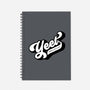Yeet Yourself-none dot grid notebook-mannypdesign