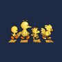 Yellow Birdy Road-none matte poster-PrimePremne