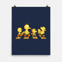 Yellow Birdy Road-none matte poster-PrimePremne