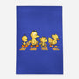 Yellow Birdy Road-none indoor rug-PrimePremne