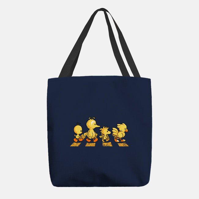 Yellow Birdy Road-none basic tote-PrimePremne