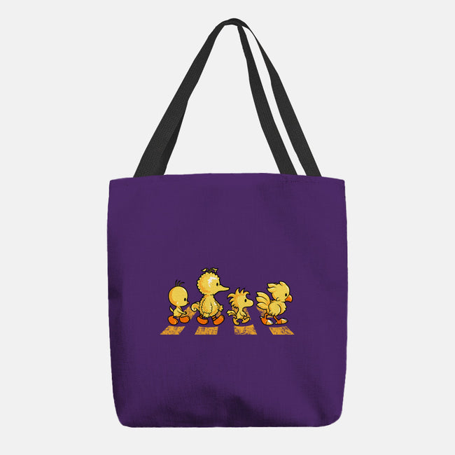 Yellow Birdy Road-none basic tote-PrimePremne