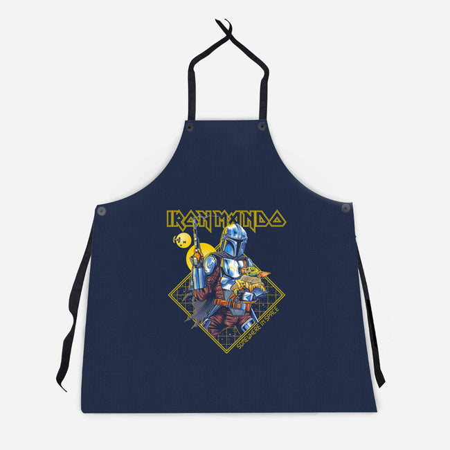Somewhere In Space-Unisex-Kitchen-Apron-CappO