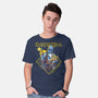 Somewhere In Space-Mens-Basic-Tee-CappO
