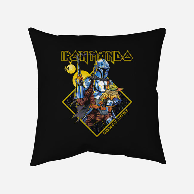 Somewhere In Space-None-Removable Cover w Insert-Throw Pillow-CappO