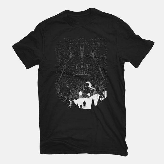 Evil Galaxy-Womens-Fitted-Tee-dalethesk8er