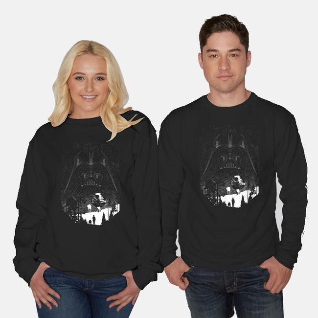 Evil Galaxy-Unisex-Crew Neck-Sweatshirt-dalethesk8er