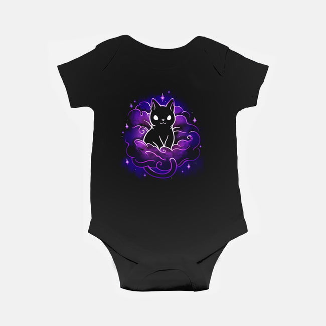 Nebula Cat-Baby-Basic-Onesie-Vallina84