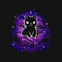 Nebula Cat-Womens-Off Shoulder-Sweatshirt-Vallina84
