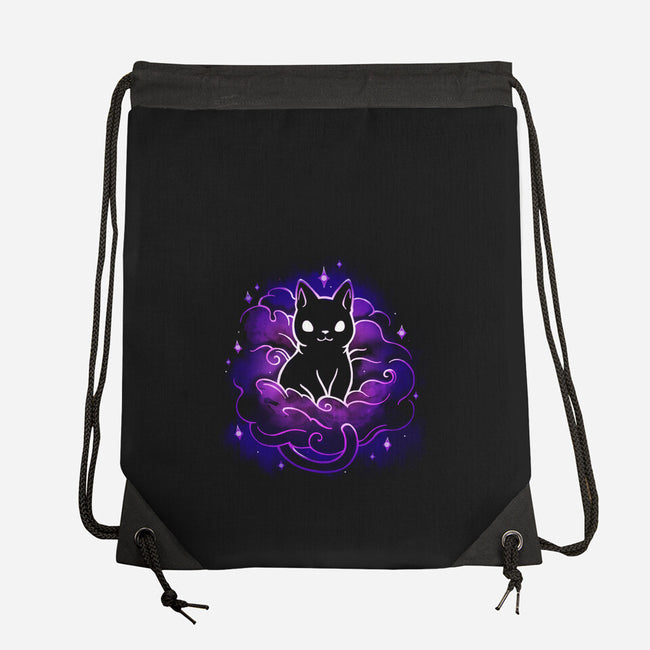 Nebula Cat-None-Drawstring-Bag-Vallina84
