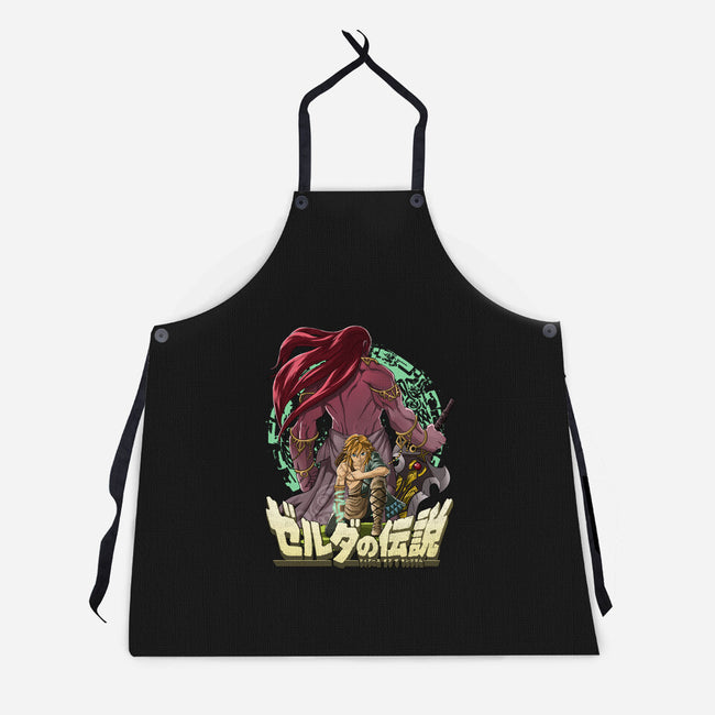 Tears Of The Evil Reborn-Unisex-Kitchen-Apron-Diego Oliver