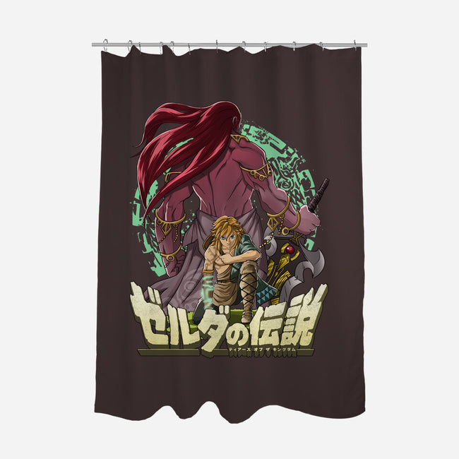 Tears Of The Evil Reborn-None-Polyester-Shower Curtain-Diego Oliver