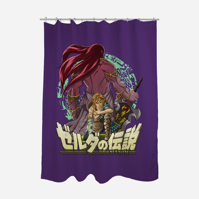 Tears Of The Evil Reborn-None-Polyester-Shower Curtain-Diego Oliver