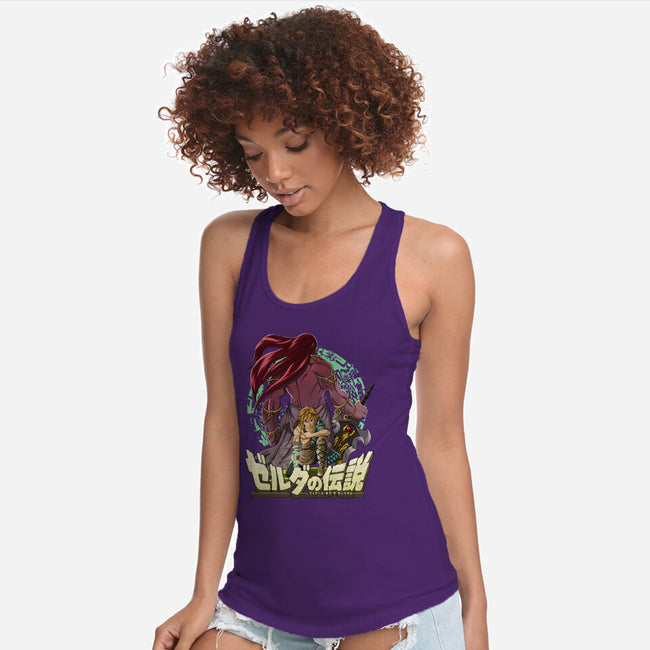 Tears Of The Evil Reborn-Womens-Racerback-Tank-Diego Oliver