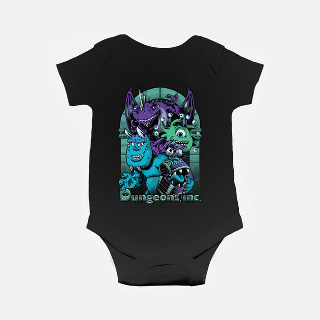 Dungeons Inc-Baby-Basic-Onesie-Studio Mootant