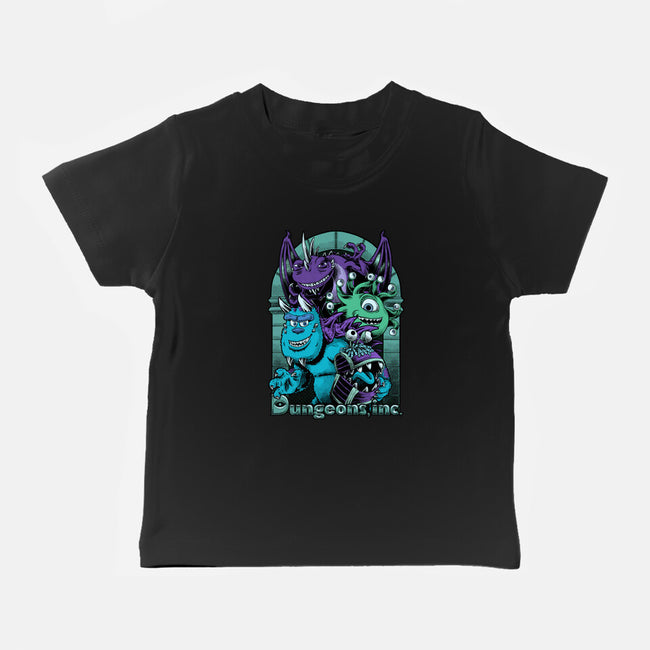 Dungeons Inc-Baby-Basic-Tee-Studio Mootant