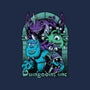 Dungeons Inc-Womens-V-Neck-Tee-Studio Mootant